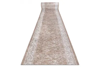 Tekač gumiran LOTUS ROMANTIC 60981 Klasični, ornament bež pralna protizdrsna 100 100x300 cm