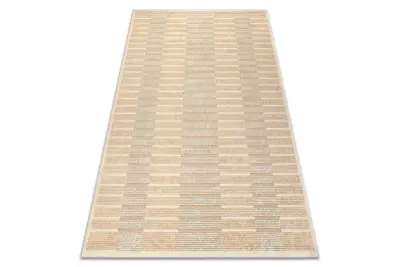 FLUX 461.124.SA110 volnena preproga OSTA - geometrijska, strukturna, loft bež / krem 200x300 cm