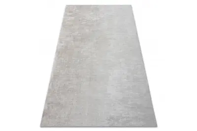 Preproga - Talna obloga gumiran LOTUS SMOOTH 52420 Melanž bež pralna protizdrsna 300x500 cm