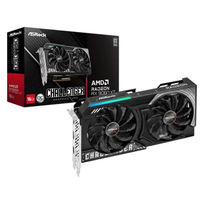 Grafična kartica ASRock RX9060XT Challenger 16GB OC