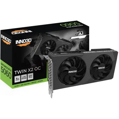 Grafična kartica INNO3D RTX 5060 Twin X2 OC 8GB
