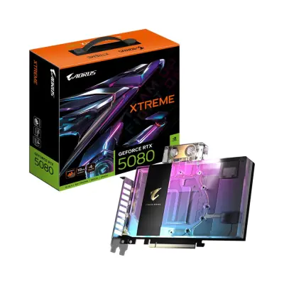 Gigabyte GeForce RTX 5080 AORUS Xtreme Waterforce WB 16GB GDDR7