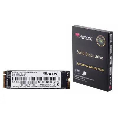AFOX SSD M.2 PCI-EX4 512GB TLC 2500 MB/s NVMe