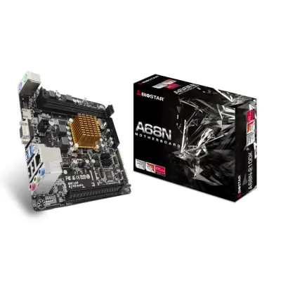 Biostar A68N-2100K - Mini ITX matična plošča z vgrajenim procesorjem AMD E1-6010