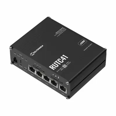 Teltonika usmerjevalnik WiFi6 3000Mb 4G LTE 2xSIM eSIM RUTC41