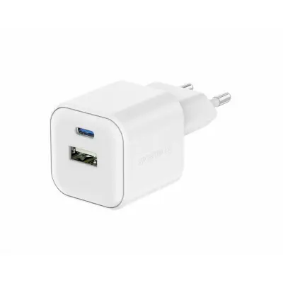 Polnilec SWISSTEN GAN 1XUSB-C PD 35W, 1xUSB-A 27W