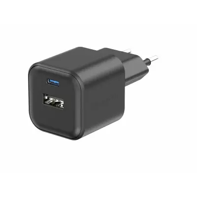 Polnilec SWISSTEN GAN 1XUSB-C PD 35W, 1xUSB-A 27W
