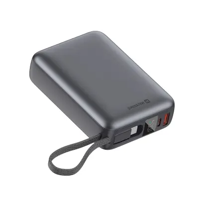 Prenosna baterija SWISSTEN POWER BANK 20000mAh 45W / USB-C kabel