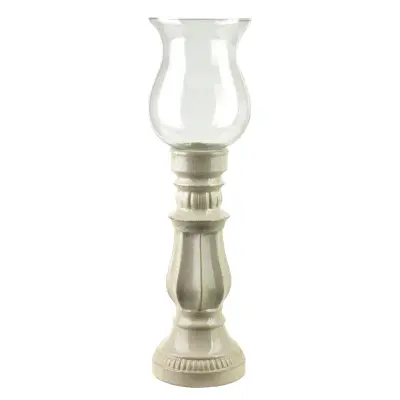 svečnik keramika Evam Evam 19x19,5x70 bež 1 kos