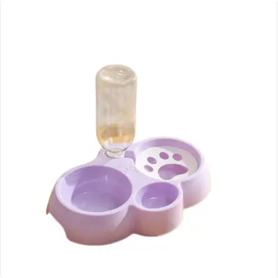 3-v-1 dvignjena hranilnica z avtomatskim polnjenjem vode Purple