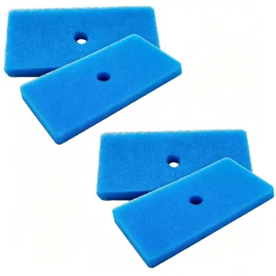 Komplet 4 filtrskih blazinic iz PU pene za ribnike in fontane Blue
