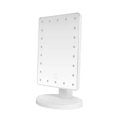 LED ličilno ogledalo s Type-C, 16 LED, dotik z zatemnitvijo