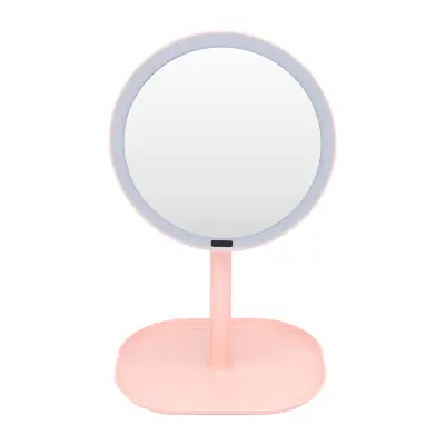 Infrardečno LED kozmetično ogledalo s 5x povečavo, 360° vrtenje