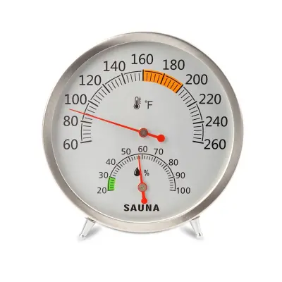 Fahrenheit savni termometer iz nerjavnega jekla brez baterij