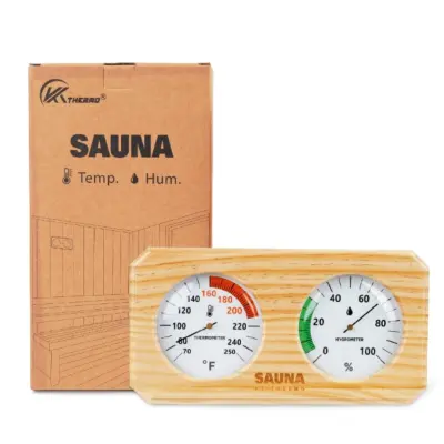 Lesen stenski termometer za savno, analog 70-250°F