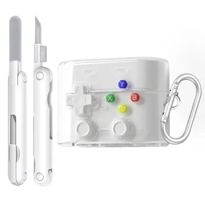 Zaščitni etui za Sony WF-1000XM6 – TPU+PC, odporen proti udarcem Transparent
