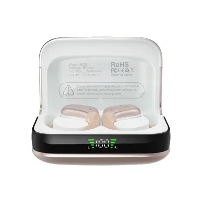 Športne brezžične slušalke z ušesnim trakom, 480mAh, hitro polnjenje PinkGold