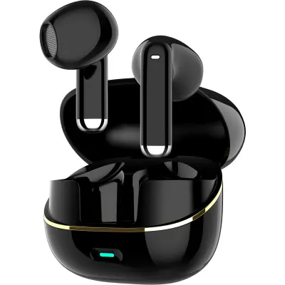 Brezžične Bluetooth slušalke z dvojno ANC+ENC in 230mAh baterijo Black
