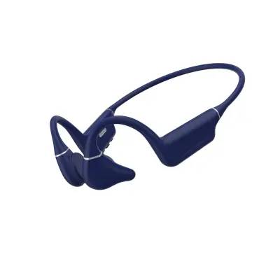 Slušalke na kostno prevajanje Bluetooth V5.4 z 32GB MP3, titan Blue