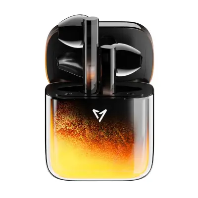 Slušalke Bluetooth Night Glow Flowing Sand Gaming z aktivnim odpravljanjem šumov - prave brezžične TWS, baterija z dolgo zmogljivostjo 480 mAh, er