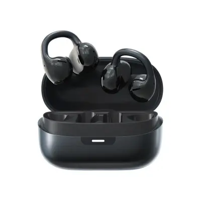 Klipsne Bluetooth slušalke 6.0 z ENC, 11mm titan, 42h baterija Gray