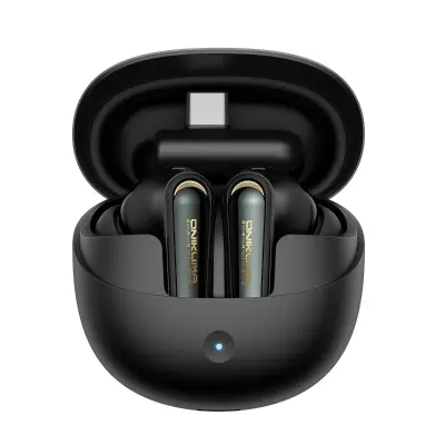TWS brezžične slušalke z ANC in dvojni način 2.4G+BT5.4 Black