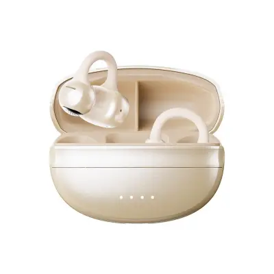 Odprto-uho sponke Bluetooth 5.4 z odpravo hrupa in 36H White