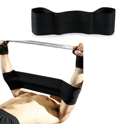 Elastična banda za bench press – opora za roke, udobje in moč Black M