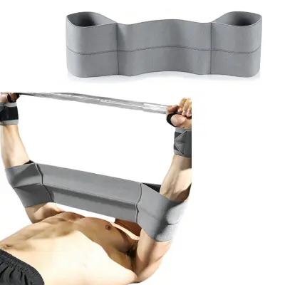 Elastična banda za bench press – opora za roke, udobje in moč Grey L