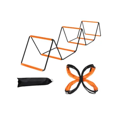 Večfunkcijska metuljasta zložljiva lestev 10 prečnic, 400cm