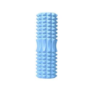 EVA masažni valj za jogo 33cm x 14cm – EVA+PVC, nosilnost 200kg Blue