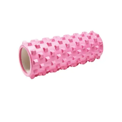 EVA valj z volčjimi zobmi za globinsko masažo, nosilnost 200kg Pink