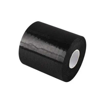 Nevidni elastični trak za dvig dojk 7.5cm x 5m za podporo in oblikovanje Black