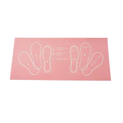 Večnamenska blazina za počep 80cm x 35cm, tech velvet Pink