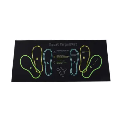 Večnamenska podloga za počep - Tech velvet, protizdrsna 80cm x 35cm