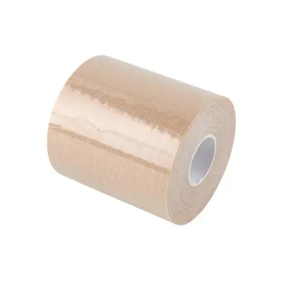 Nevidni elastični trak za dvig dojk 7.5cm x 5m za podporo in oblikovanje Beige