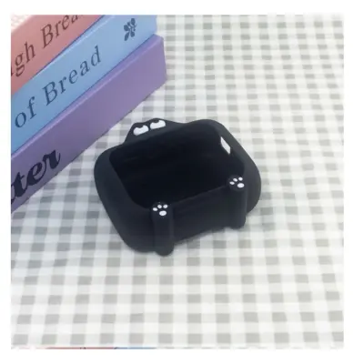 Silikonski ovitek z risanimi očmi za JBL GO 5 zanesljiva zaščita Black