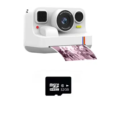 K12Pro barvna Bluetooth instant kamera z dvema kamerama, 2.4 inch IPS