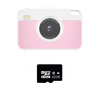 Vstopna digitalna kamera G1 s 48MP dvojnim objektivom in 32GB Pink