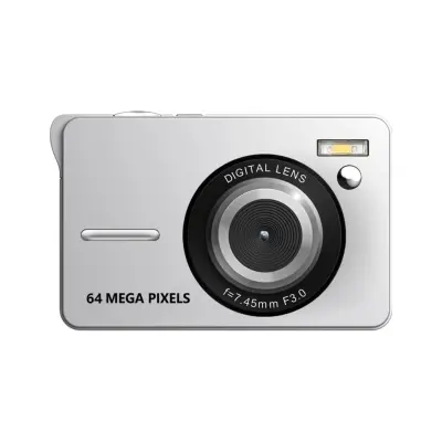 Kompaktna študentska kamera 4K, 64MP, 18x zoom, 2.8-inch zaslon Silver