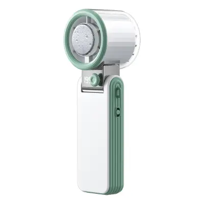 Zložljiv ročni mini ventilator z ledenim hlajenjem, 199 stopenj White