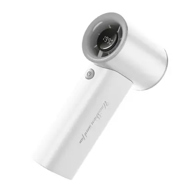Mini prenosni ventilator 199 stopenj, 20000 RPM, USB-C polnjenje White+Grey