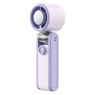 Zložljiv ročni hladilni ventilator s turbinsko hlajenjem Purple