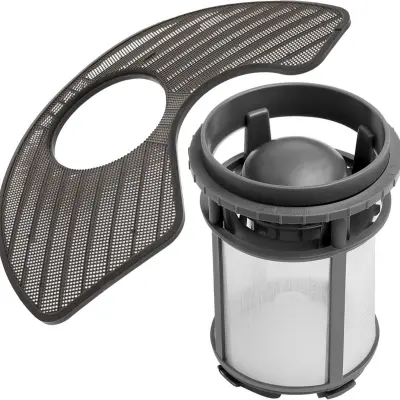 Filter in mrežica za Whirlpool/Kenmore pomivalni stroj, črn