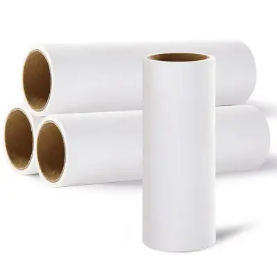 4-Pack Nadomestno Lepilo za Valjček za Čiščenje Doma - Lepljiv Papir