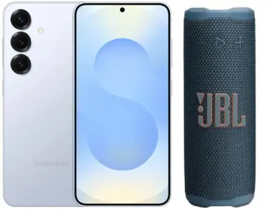 SAMSUNG Galaxy S25 256GB Icy Blue + JBL GRIP