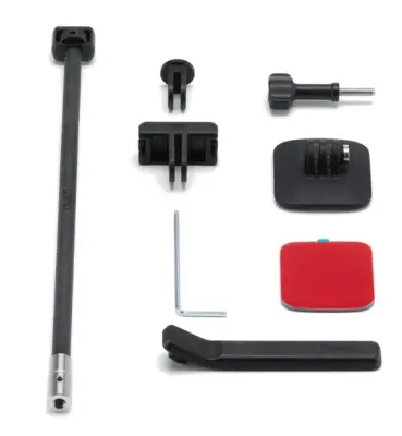 DJI Osmo 360 komplet za montažo na čelado za zajete tretjega osebnega kota - črna