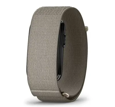 Pametni pašček GARMIN CIRQA Smart Band, brez zaslona, S-M, siva (french grey)