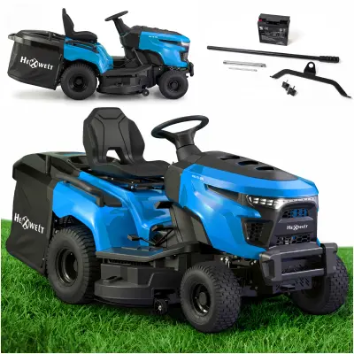 Vrtni traktor HEXWELT HW-TR-586 – 107 cm, 16,5 KM, dvovaljni motor, hidrostatični menjalnik
