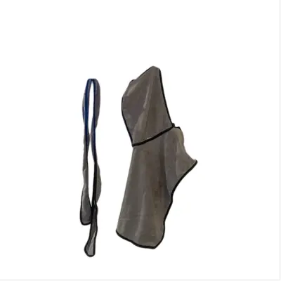 Mikrofiber hitro sušeč ogrinjalo za pse in mačke z pasom Gray XL